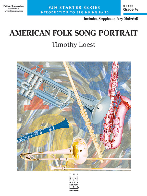 American Folk Song Portrait: Flute Sheet Music Preview