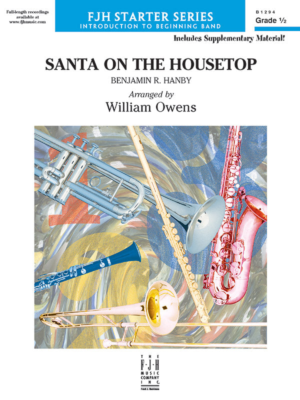 Santa on the Housetop Sheet Music Preview