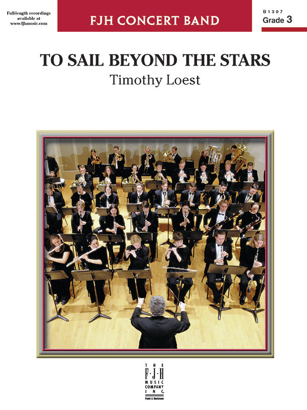 To Sail Beyond the Stars: E-flat Baritone Saxophone Sheet Music Preview