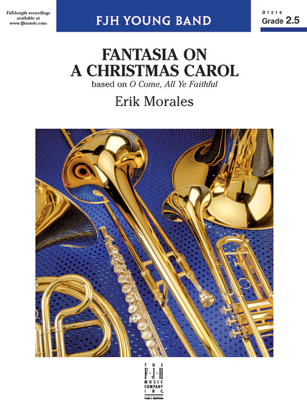 Fantasia on a Christmas Carol (based on O Come, All Ye Faithful): Percussion 1 Sheet Music Preview