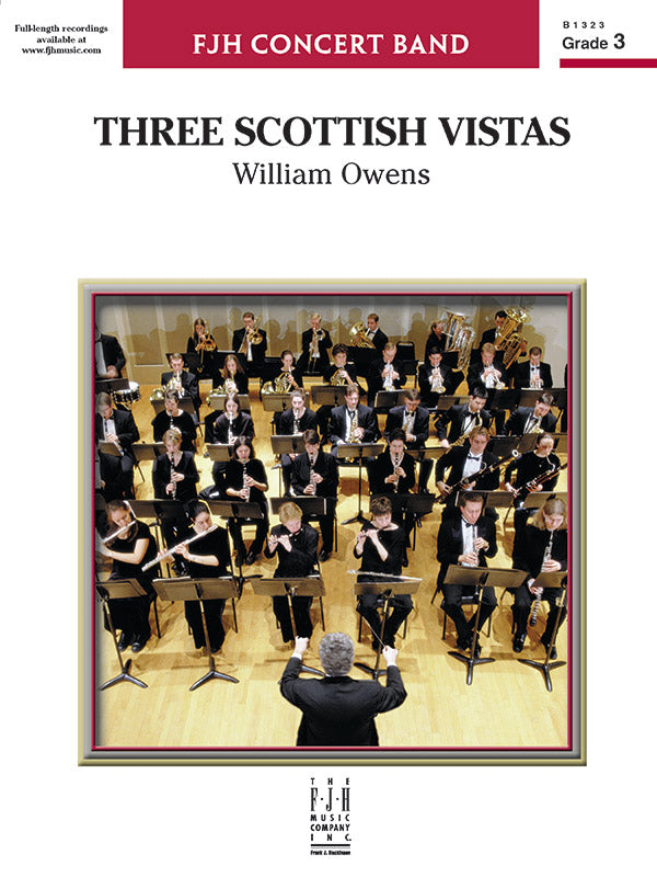 Three Scottish Vistas: Timpani Sheet Music Preview