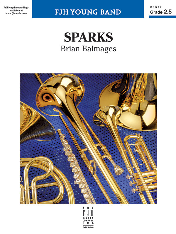 Sparks: E-flat Baritone Saxophone Sheet Music Preview
