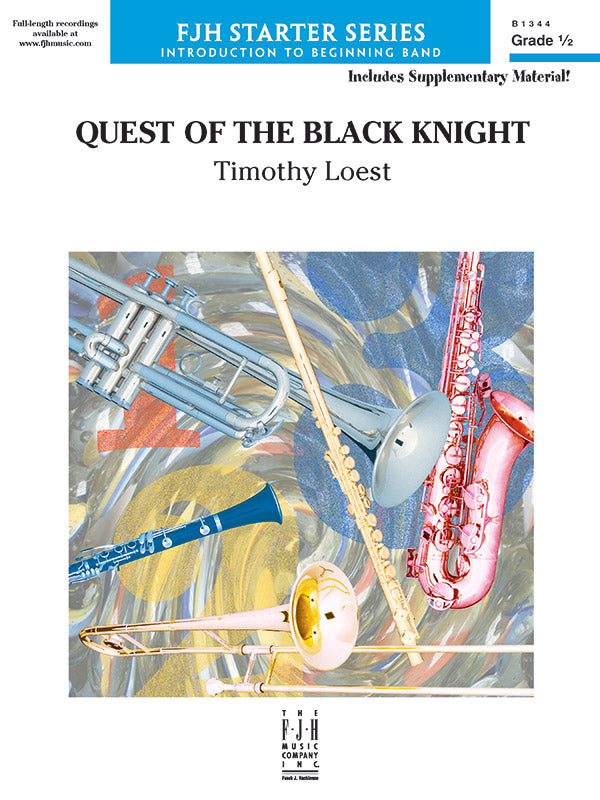Quest of the Black Knight: Percussion 3 Sheet Music Preview