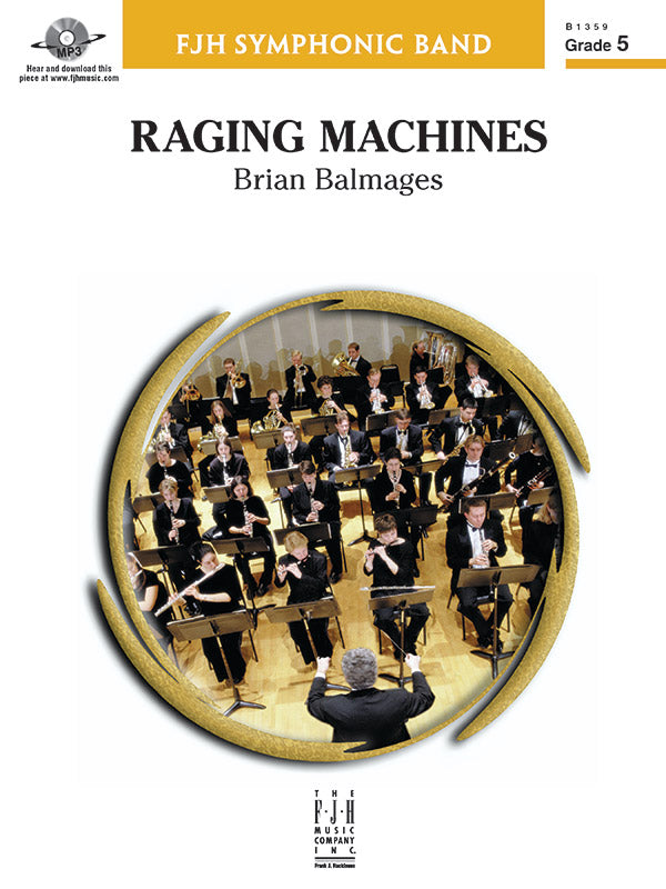 Raging Machines: B-flat Clarinet 2 Sheet Music Preview
