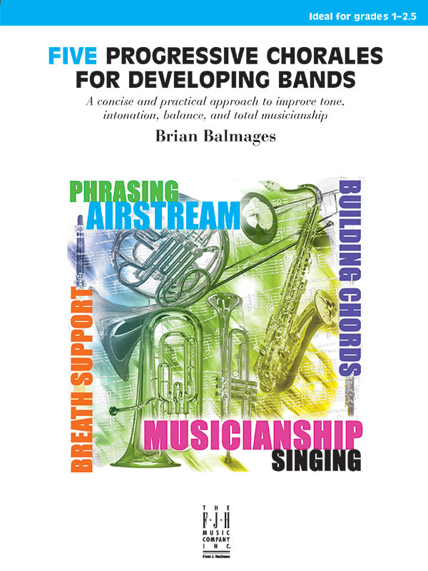 Five Progressive Chorales for Developing Bands: Piano Sheet Music Preview