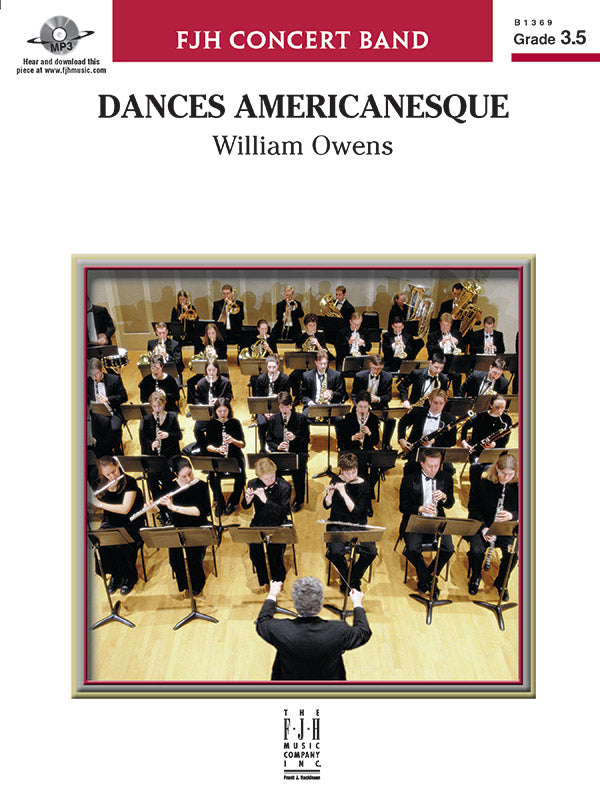 Dances Americanesque: B-flat Clarinet 2 Sheet Music Preview