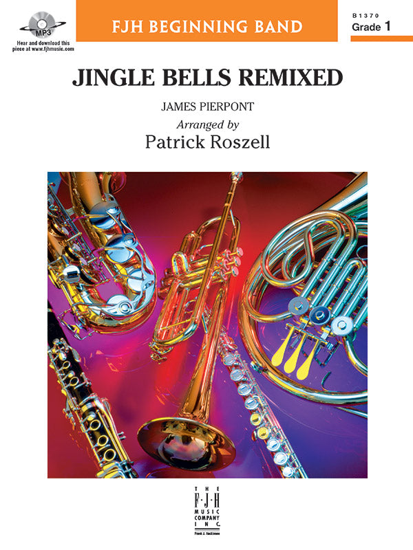Jingle Bells Remixed: B-flat Trumpet Sheet Music Preview