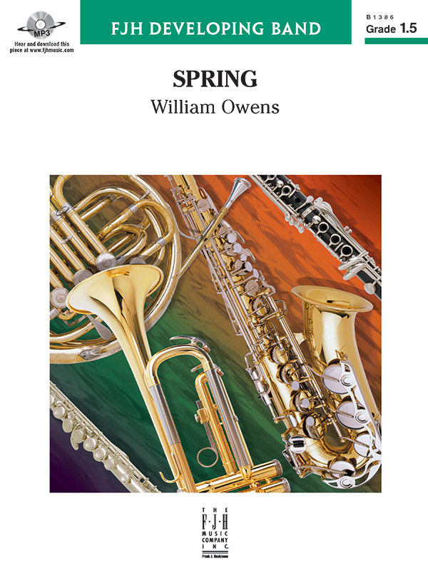Spring: Flute Sheet Music Preview