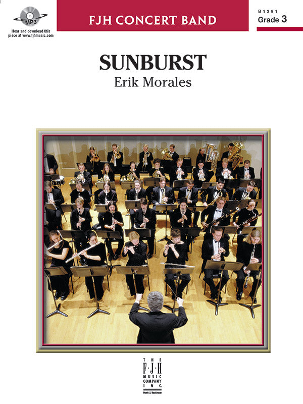 Sunburst: B-flat Clarinet 1 Sheet Music Preview