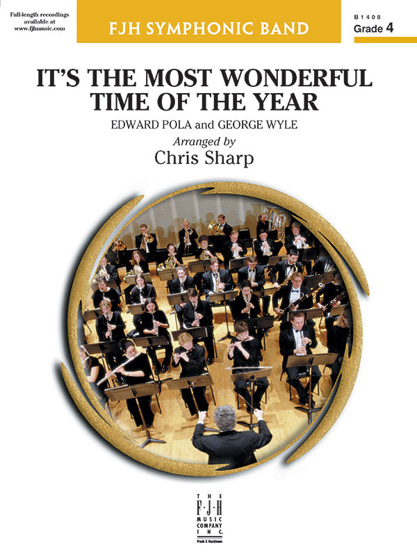 It's the Most Wonderful Time of the Year: Score Sheet Music Preview