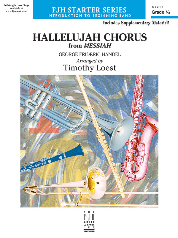 Hallelujah Chorus: Flute Sheet Music Preview