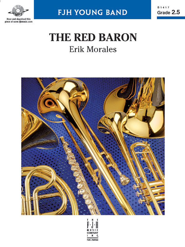 The Red Baron: B-flat Trumpet 2 Sheet Music Preview