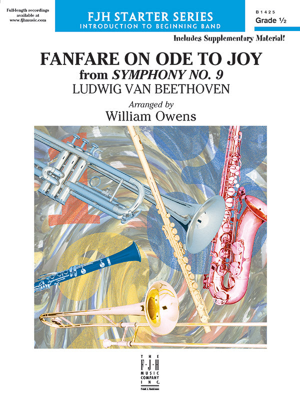 Fanfare on "Ode to Joy" from Symphony No. 9: Tuba Sheet Music Preview