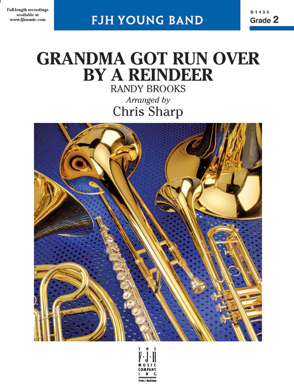 Grandma Got Run Over by a Reindeer: E-flat Alto Saxophone 1 Sheet Music Preview