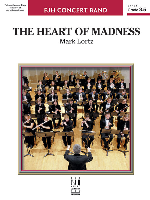 The Heart of Madness: B-flat Clarinet 3 Sheet Music Preview