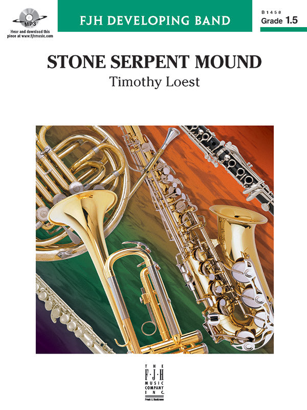 Stone Serpent Mound: B-flat Clarinet 1 Sheet Music Preview
