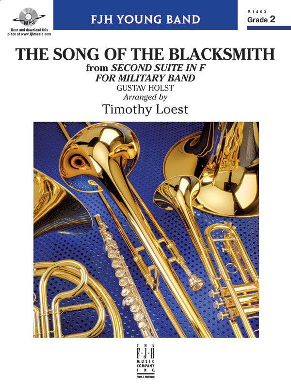 The Song of the Blacksmith: E-flat Alto Saxophone 1 Sheet Music Preview
