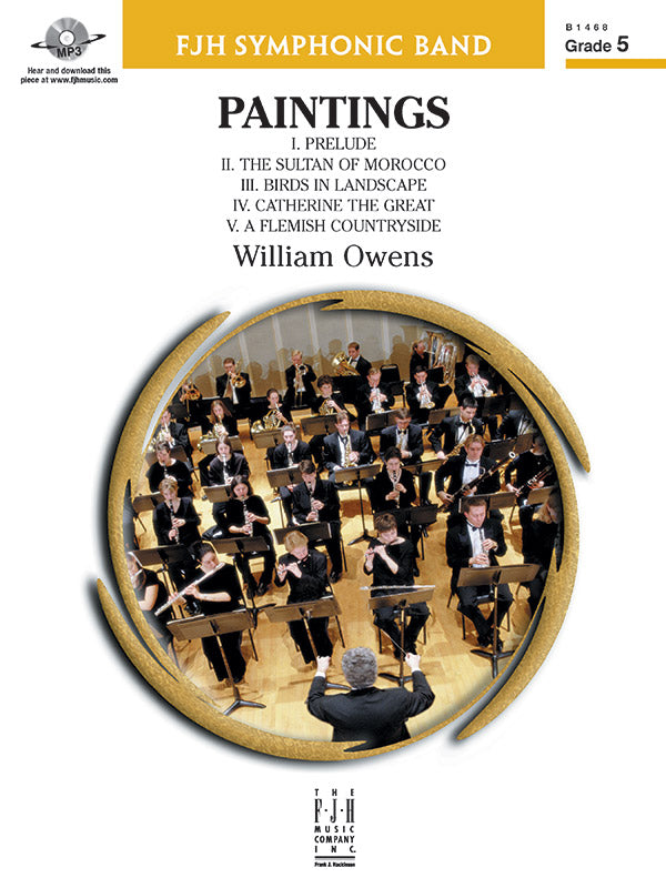 Paintings: E-flat Alto Saxophone 1 Sheet Music Preview