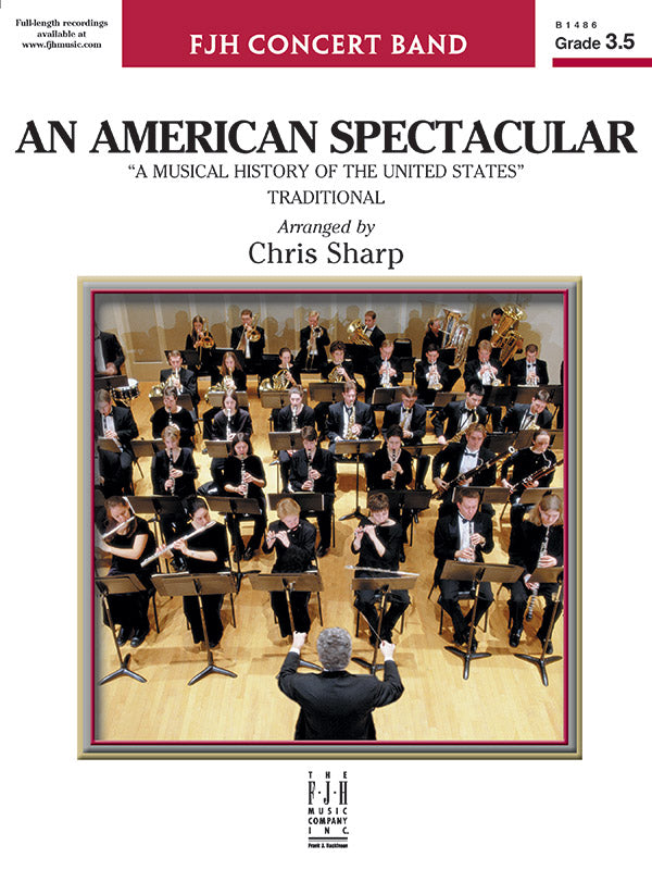 An American Spectacular: Percussion 2 Sheet Music Preview