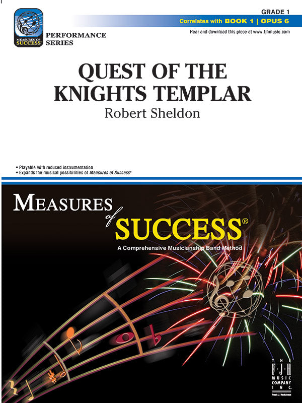 Quest of the Knights Templar: B-flat Clarinet Sheet Music Preview