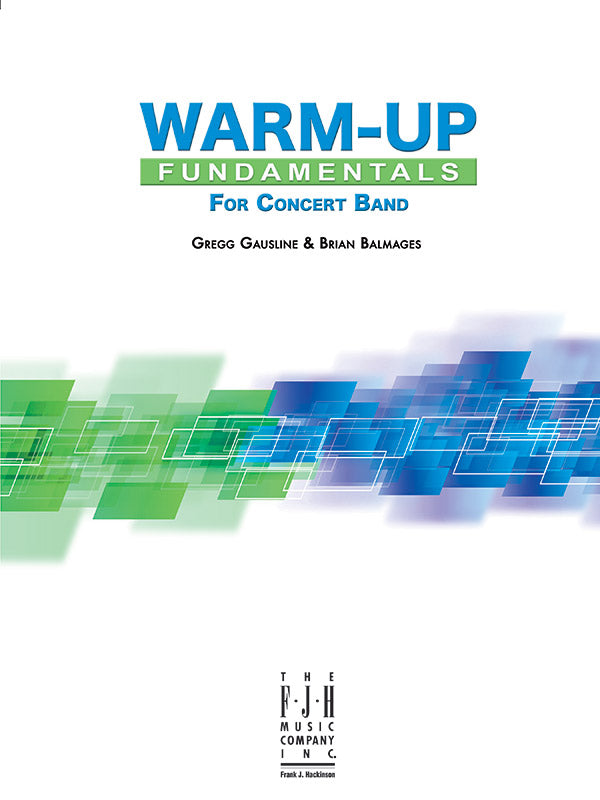 Warm-Up Fundamentals for Concert Band: B-flat Clarinet 1 Sheet Music Preview