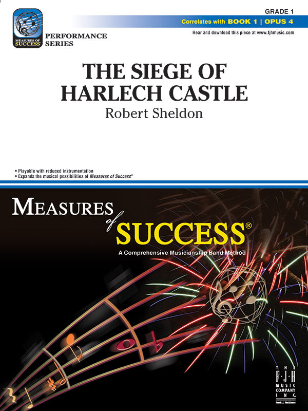 The Siege of Harlech Castle: Oboe Sheet Music Preview