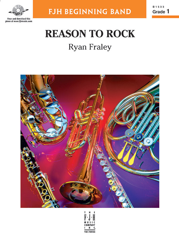 Reason to Rock: E-flat Baritone Saxophone Sheet Music Preview