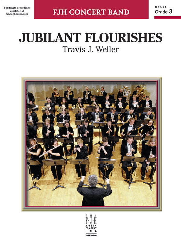 Jubilant Flourishes: B-flat Trumpet 3 Sheet Music Preview