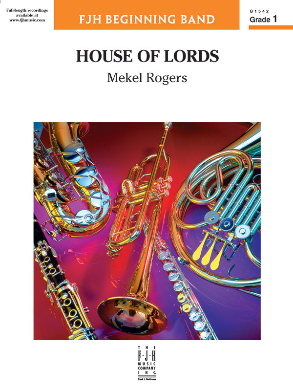 House of Lords: Baritone T.C. Sheet Music Preview