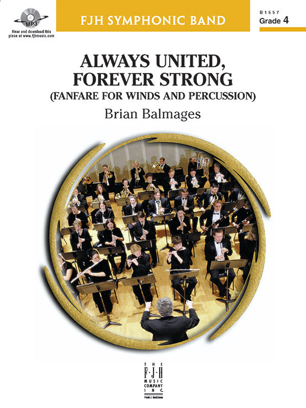 Always United, Forever Strong: B-flat Tenor Saxophone Sheet Music Preview