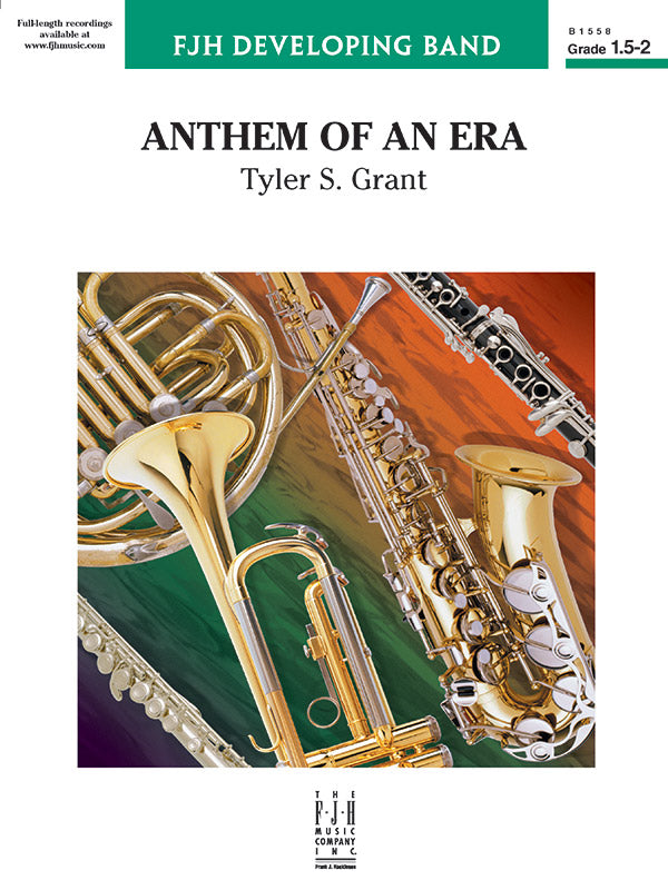 Anthem of an Era: Percussion 2 Sheet Music Preview