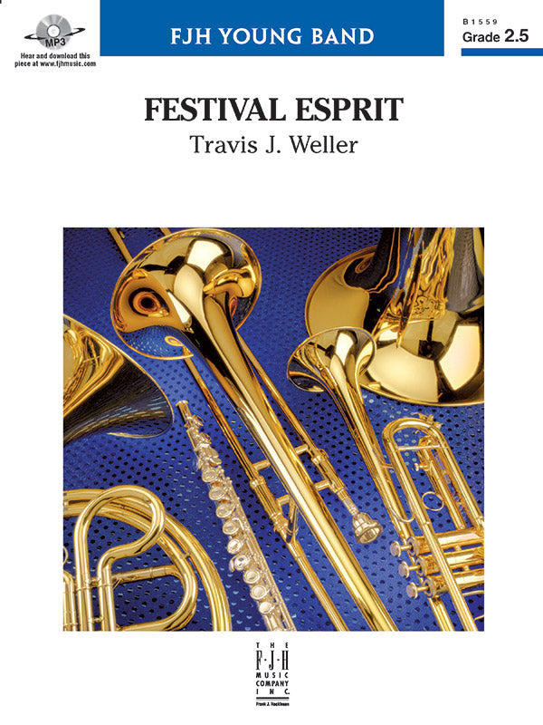 Festival Esprit: E-flat Alto Saxophone 2 Sheet Music Preview