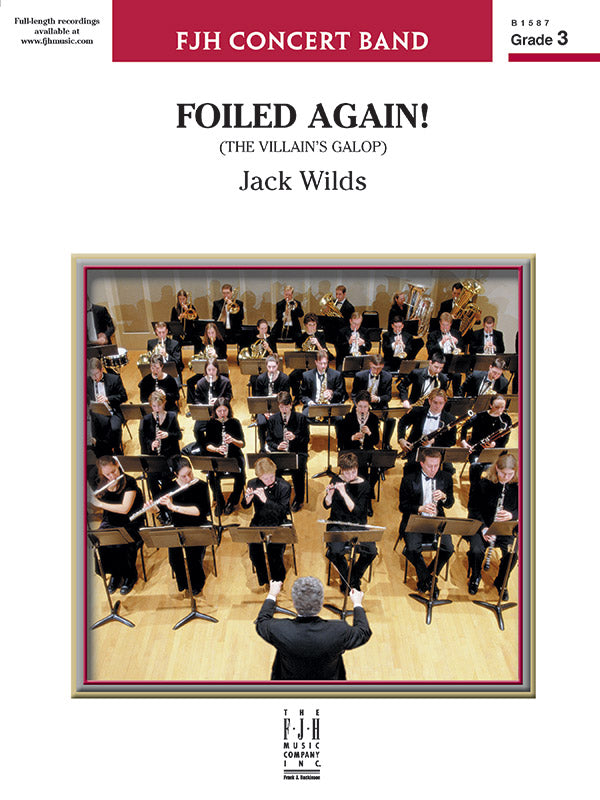 Foiled Again !: B-flat Clarinet 1 Sheet Music Preview