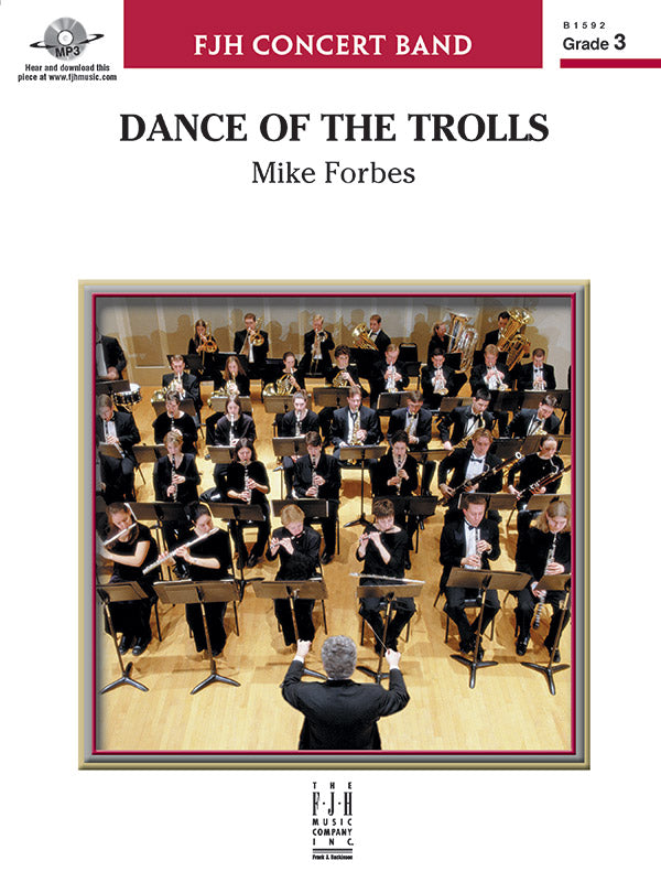 Dance of the Trolls: B-flat Bass Clarinet Sheet Music Preview