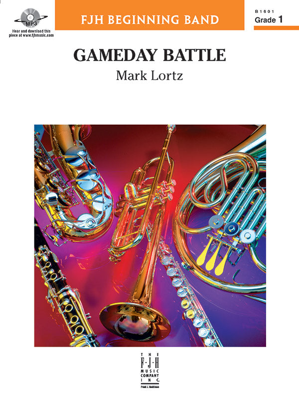 Gameday Battle: B-flat Clarinet 1 Sheet Music Preview