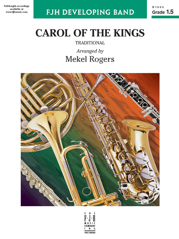 Carol of the Kings: B-flat Trumpet 1 Sheet Music Preview