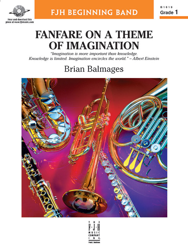 Fanfare on a Theme of Imagination: F Horn Sheet Music Preview