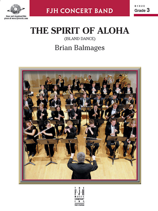 The Spirit of Aloha (Island Dance): B-flat Clarinet 2 Sheet Music Preview
