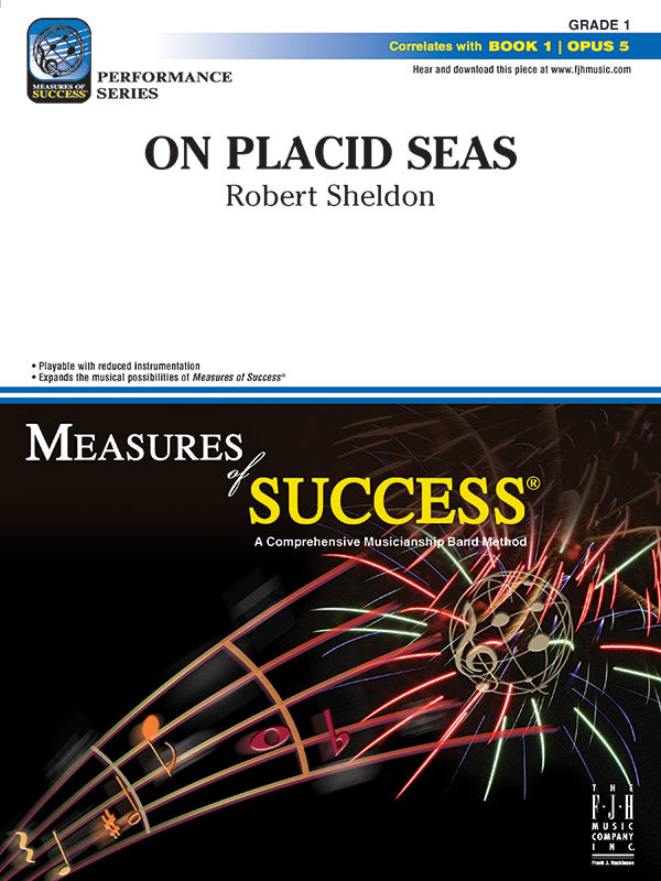 On Placid Seas: Oboe Sheet Music Preview