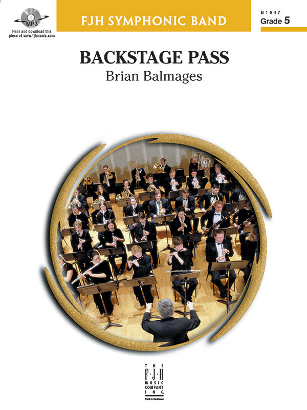 Backstage Pass: Flute 2 Sheet Music Preview