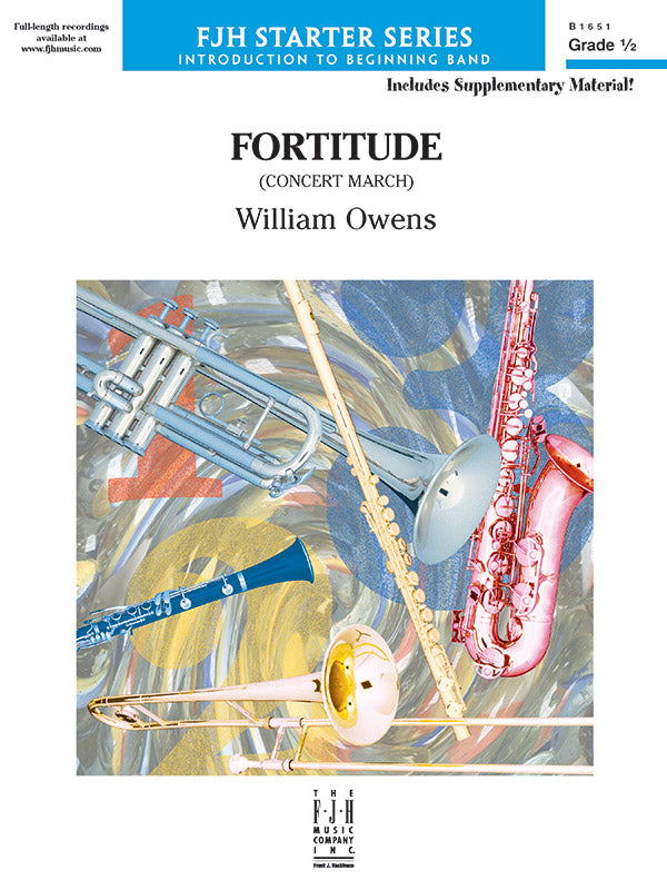 Fortitude: Baritone T.C. Sheet Music Preview