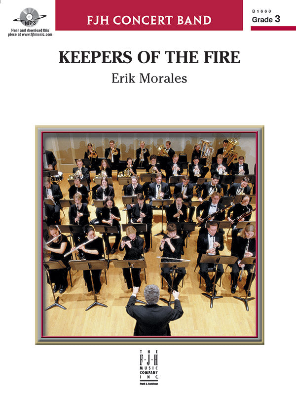 Keepers of the Fire: Baritone T.C. Sheet Music Preview