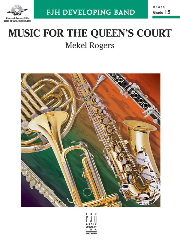 Music for the Queen's Court: B-flat Clarinet 2 Sheet Music Preview