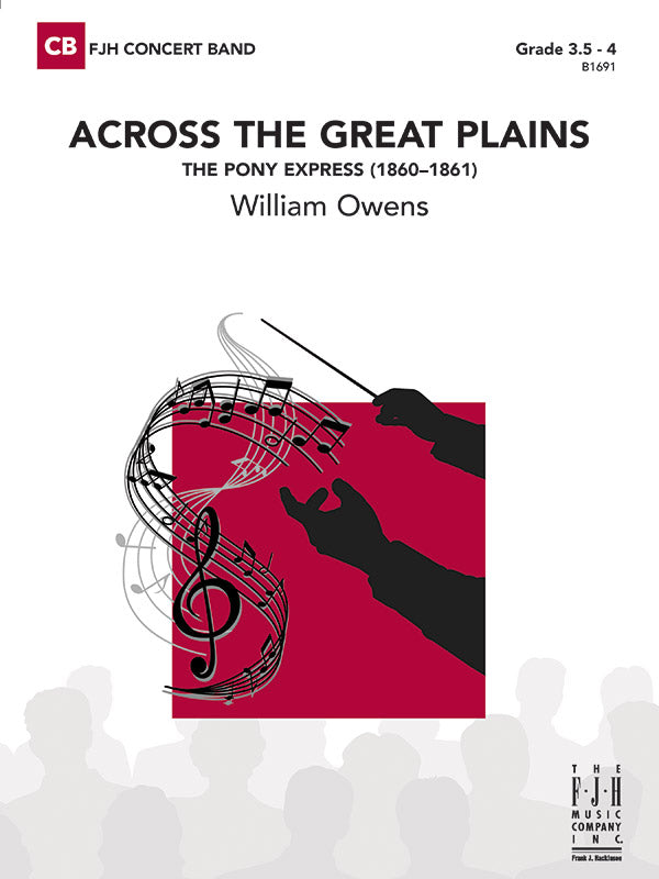 Across The Great Plains: F Horn 2 Sheet Music Preview