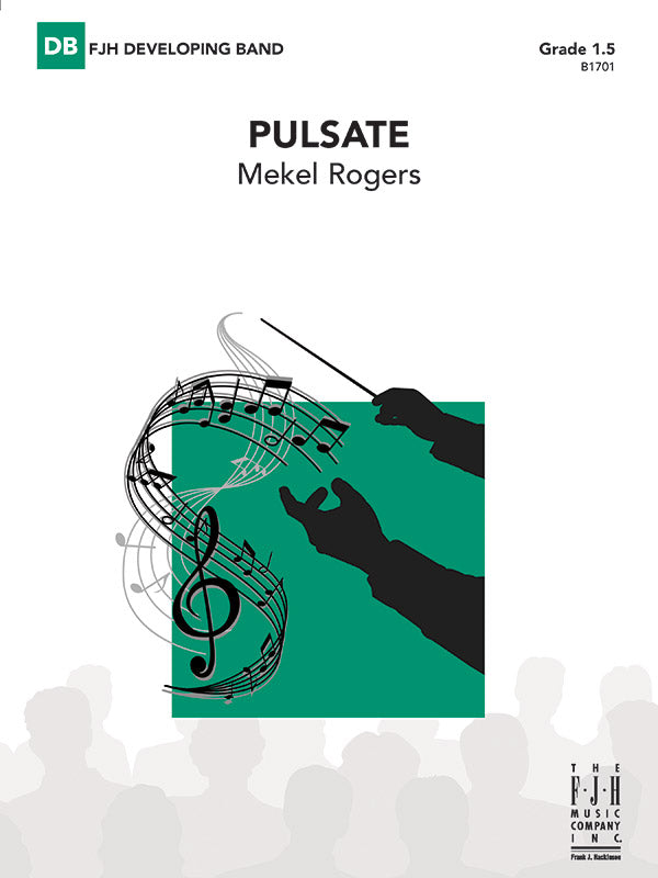 Pulsate: B-flat Clarinet 1 Sheet Music Preview