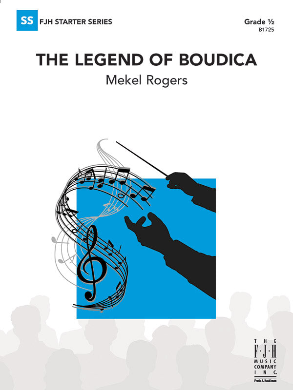 The Legend of Boudica: E-flat Baritone Saxophone Sheet Music Preview