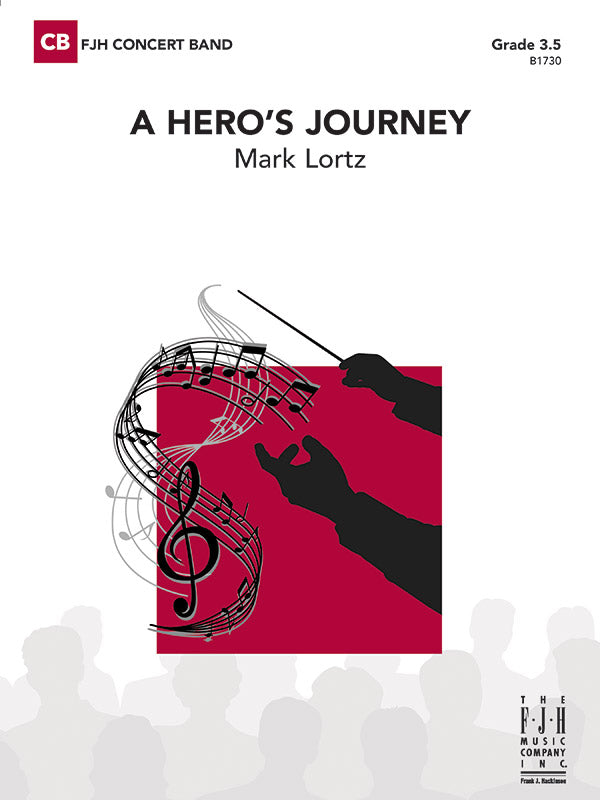 A Hero's Journey: E-flat Baritone Saxophone Sheet Music Preview