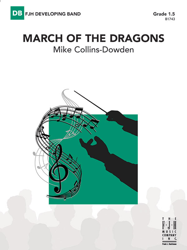 March of the Dragons: Baritone T.C. Sheet Music Preview