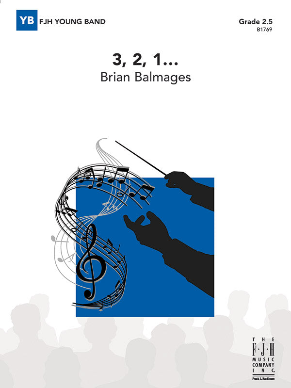 3, 2, 1 . . .: Percussion 1 Sheet Music Preview