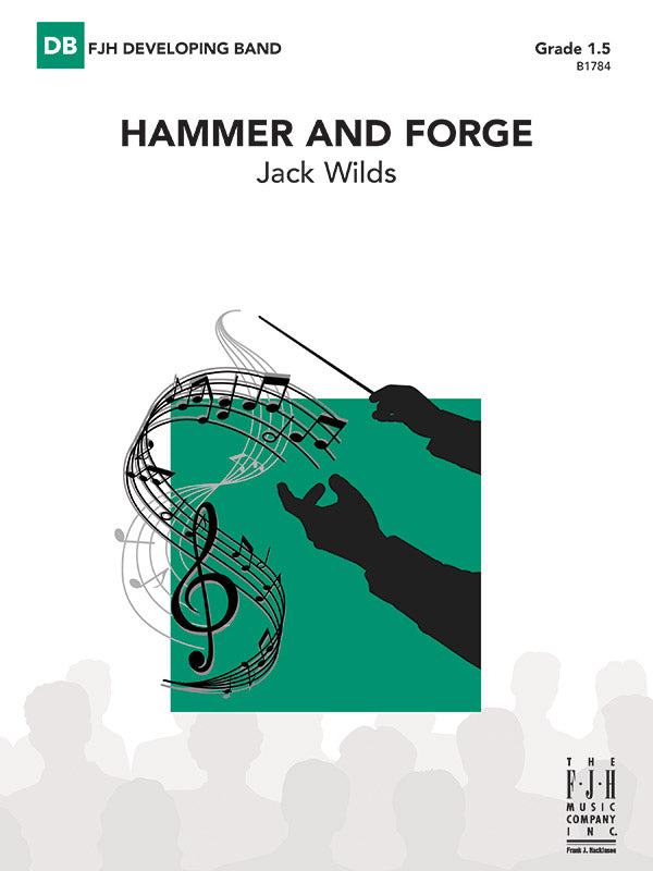 Hammer and Forge: Baritone T.C. Sheet Music Preview